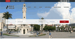 Desktop Screenshot of kilicemlak.com