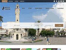 Tablet Screenshot of kilicemlak.com